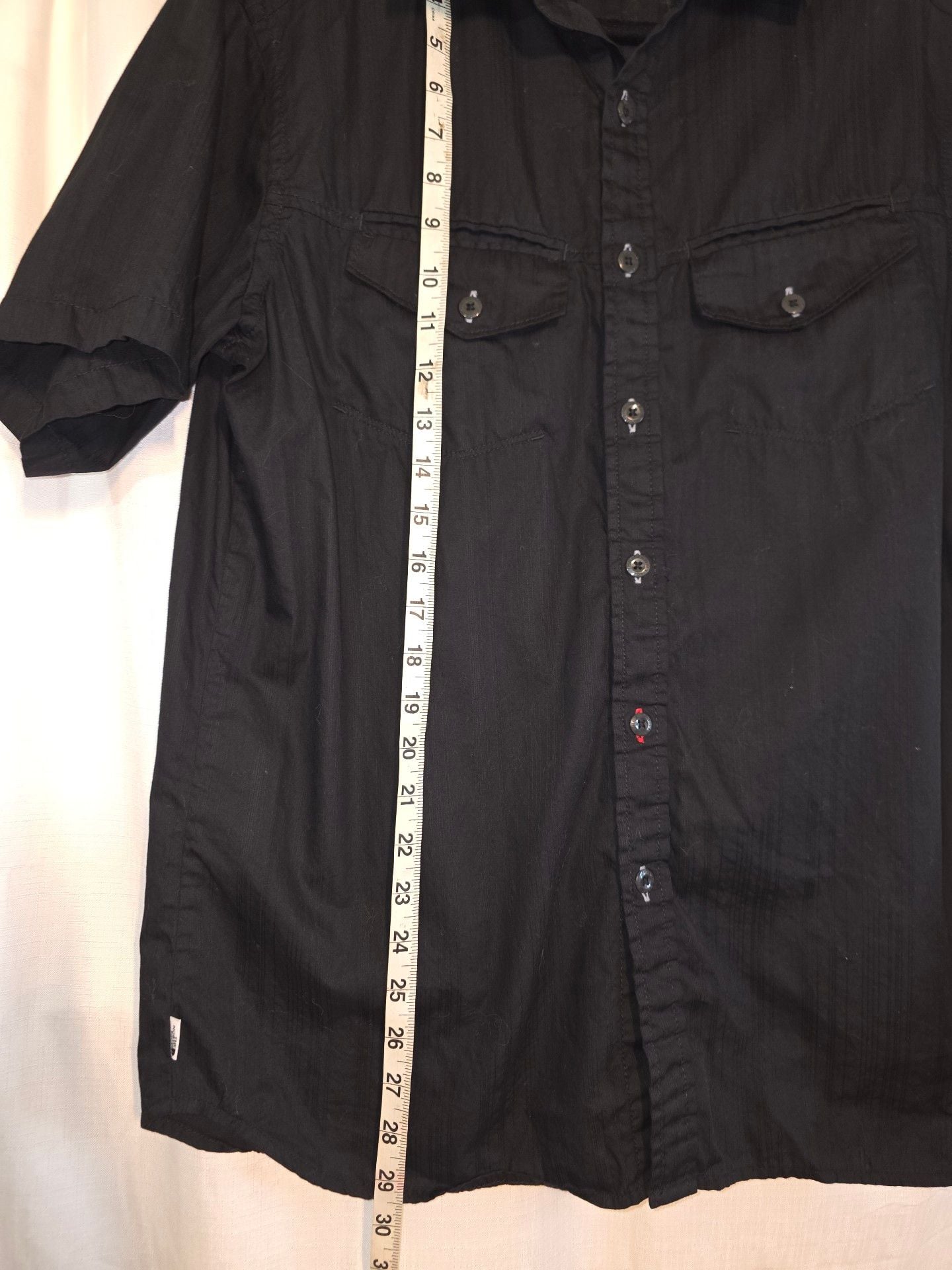 The North Face Short Sleeve Shirt Size M Black Graphic Cotton 5