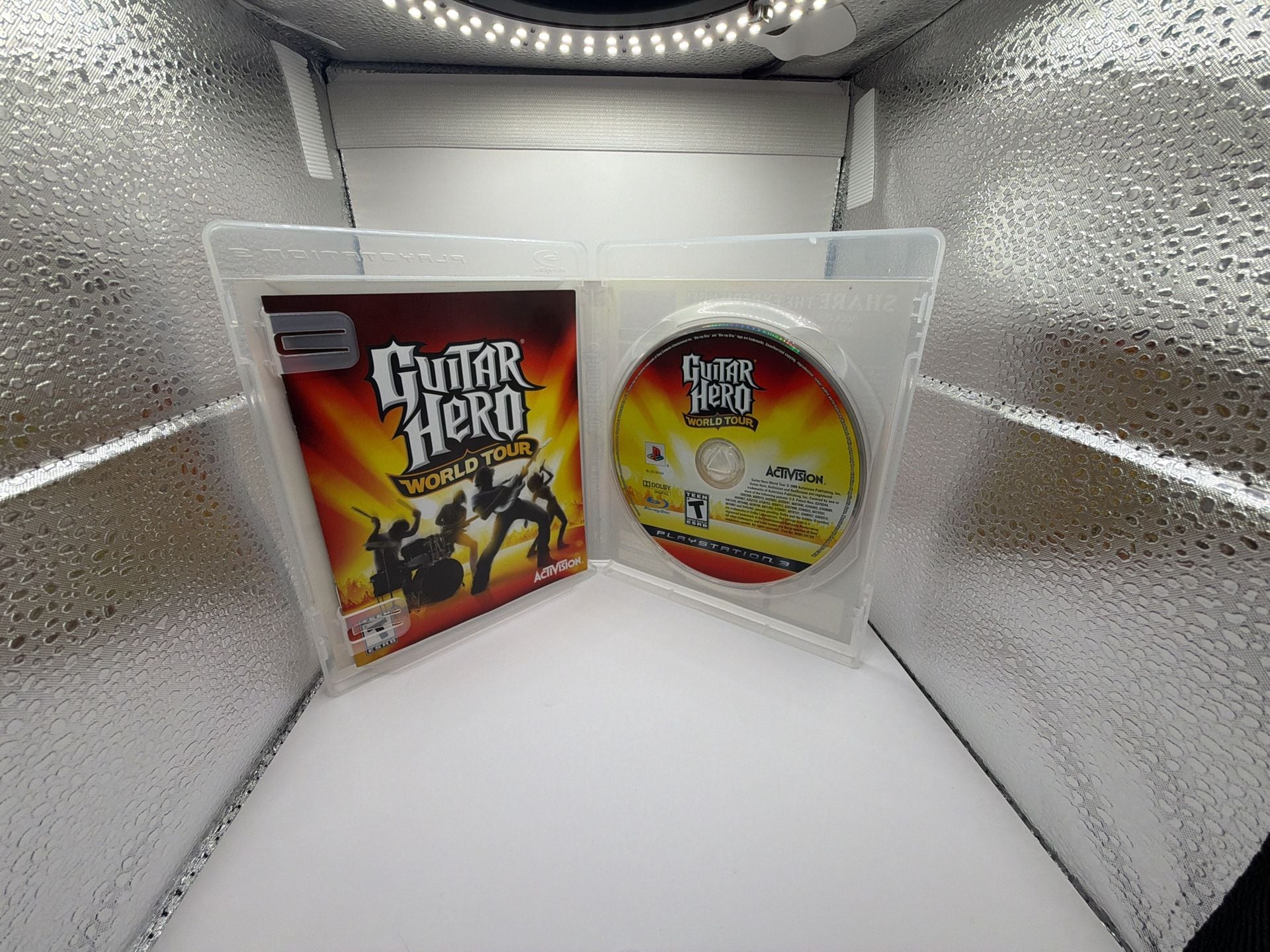 Activision Guitar Hero World Tour PlayStation 3 PS3 Game CIB 3