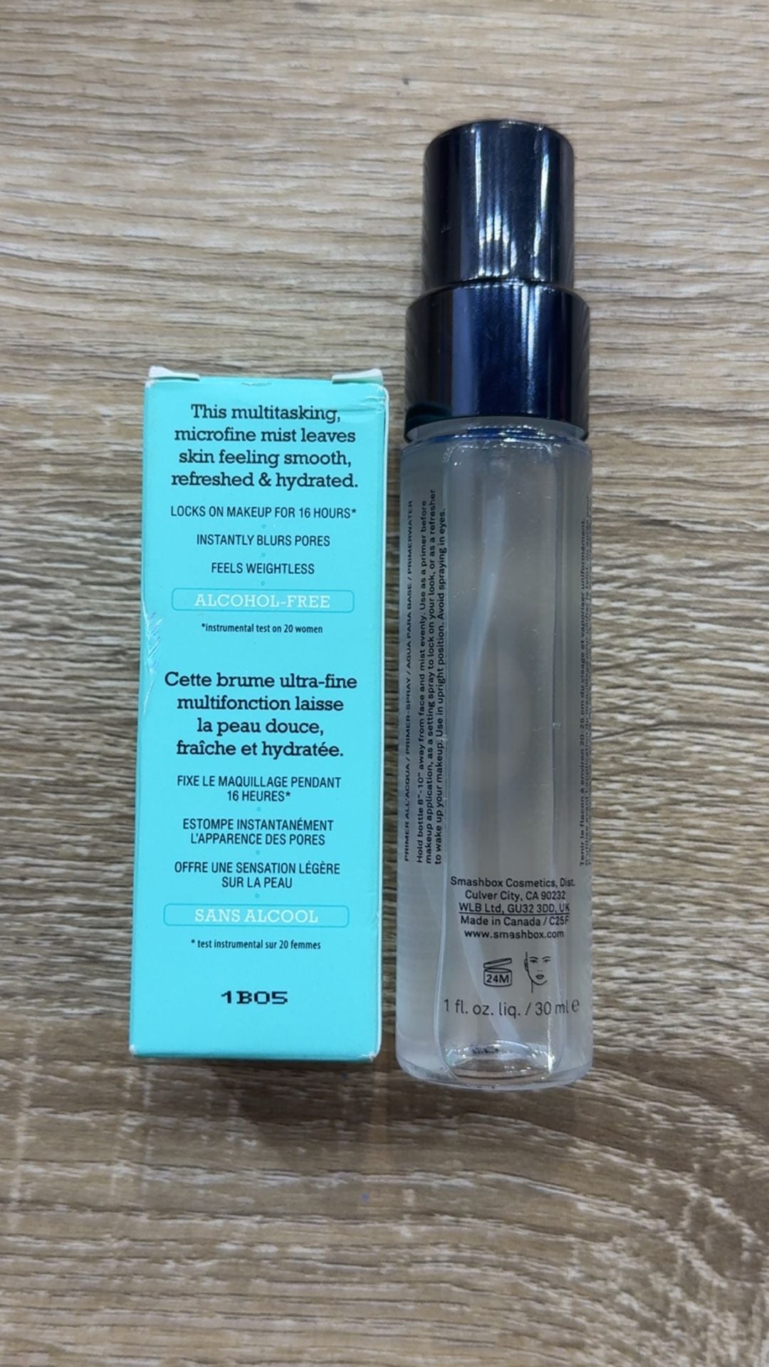 Smashbox Photo Finish Primer Water Size 30ml + Mini Pore prof Setting spray 2