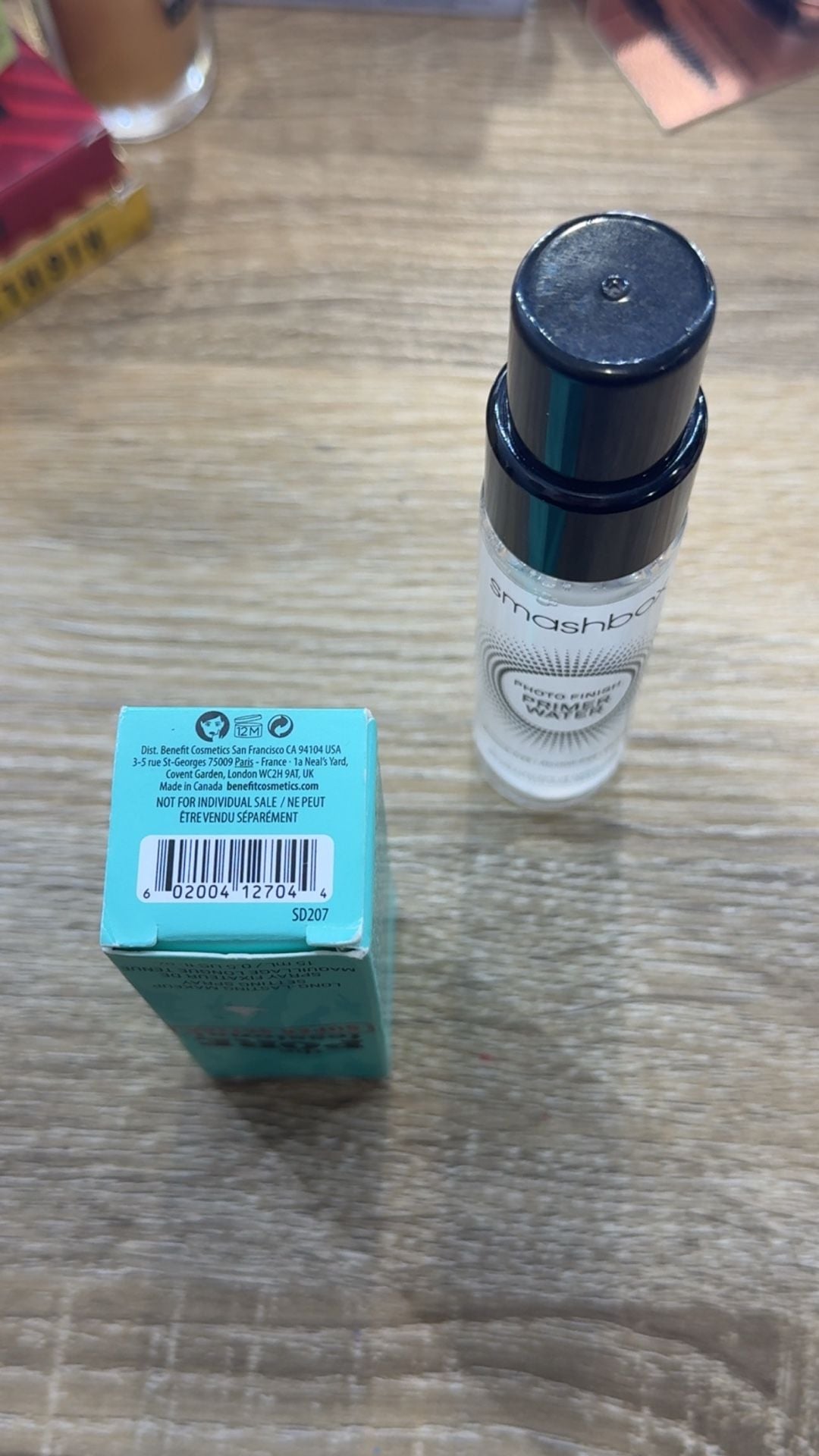 Smashbox Photo Finish Primer Water Size 30ml + Mini Pore prof Setting spray 3