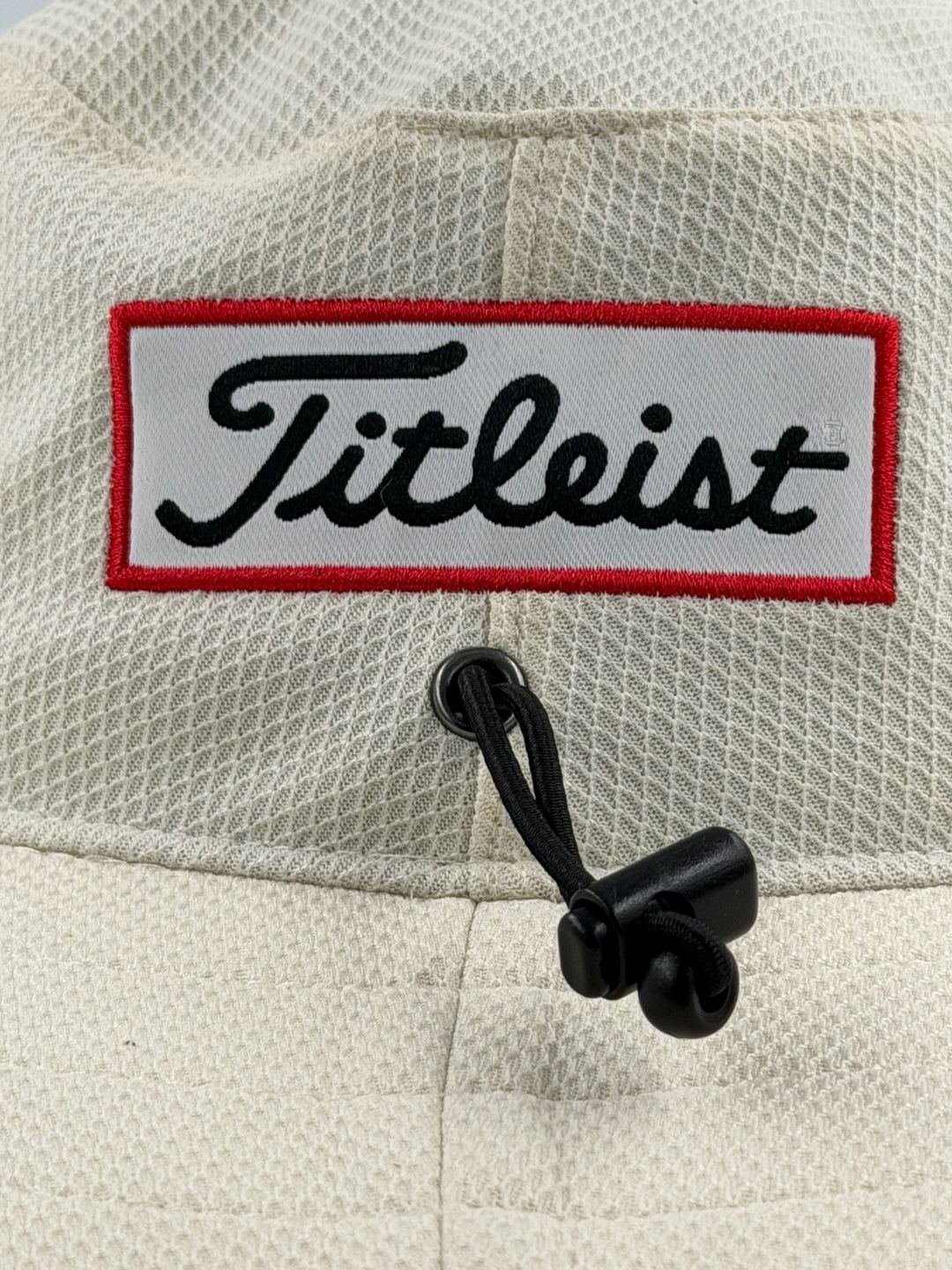 Titleist Tour Aussie Bucket Hat Size L/XL Beige Golf Sun Hat 3