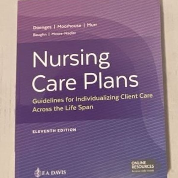 F.A. Davis Nursing Care Plans Eleventh Edition Eleventh Edition