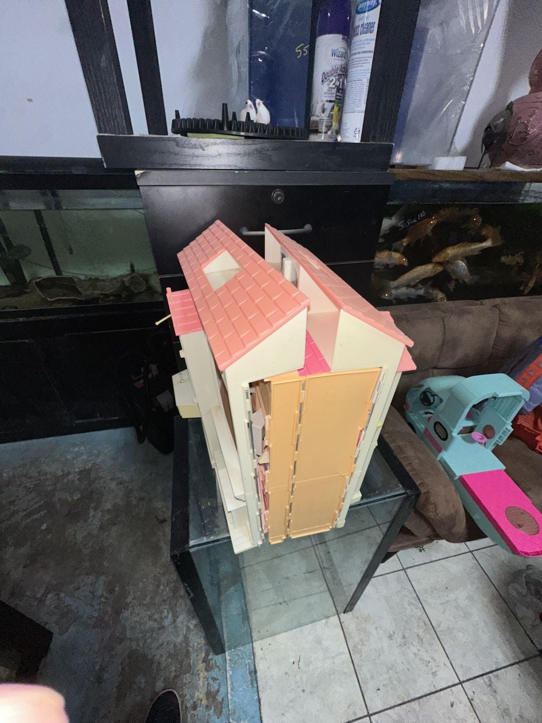 Mattel Fold up Barbie House for parts 7