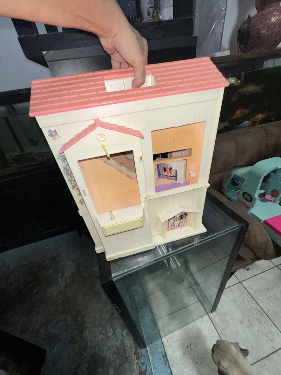 Mattel Fold up Barbie House for parts 9