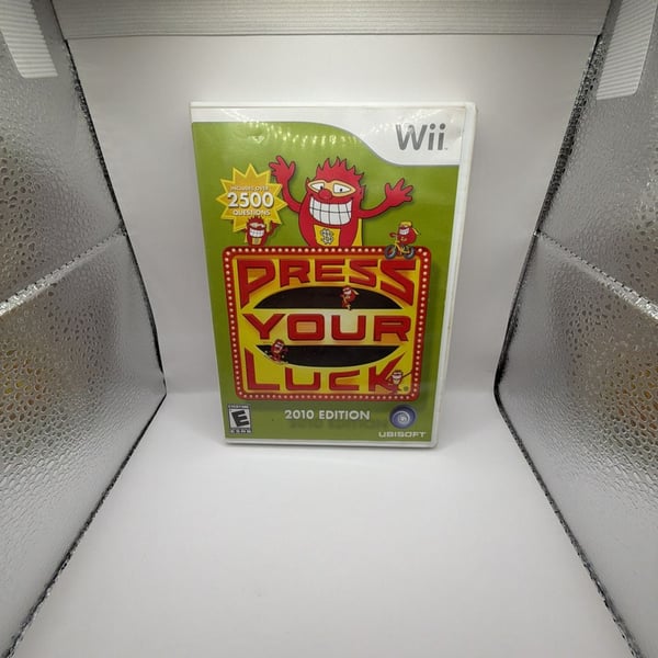 Ubisoft Press Your Luck 2010 Edition Nintendo Wii Game