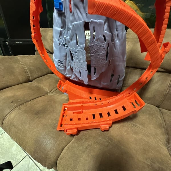 Hot Wheels Monster Trucks T-Rex Volcano Arena Playset