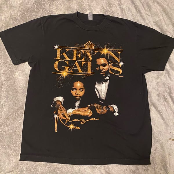 Kevin Gates Big Lyfe 2022 Tour T-Shirt Size L Black Rap Hip Hop