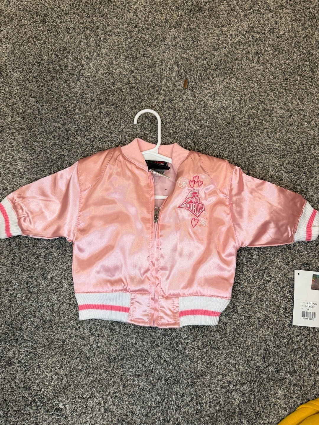 Vintage Purdue baby jacket new with tags 2
