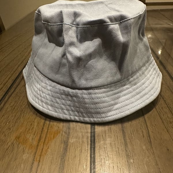 ASOS Design Bucket Hat Size S-M Light Blue Denim Cotton Fisherman Cap