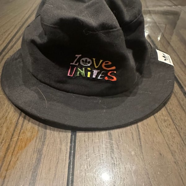 Adidas Love Unites Bucket Hat Black Unisex