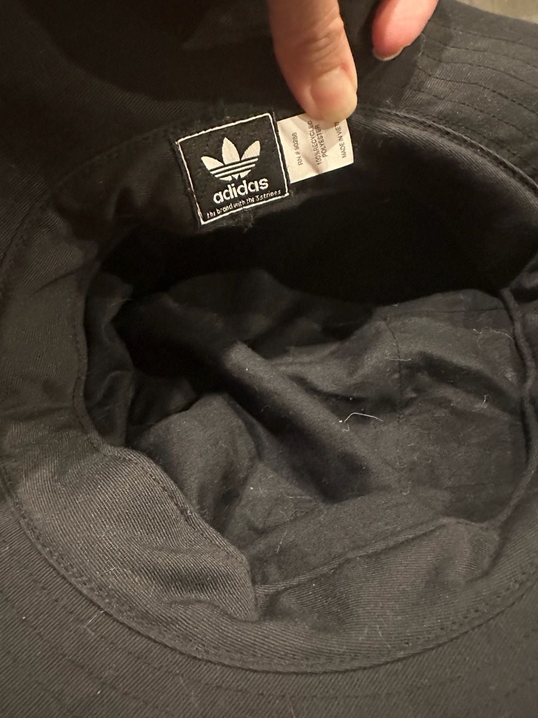 Adidas Love Unites Bucket Hat Black Unisex 5