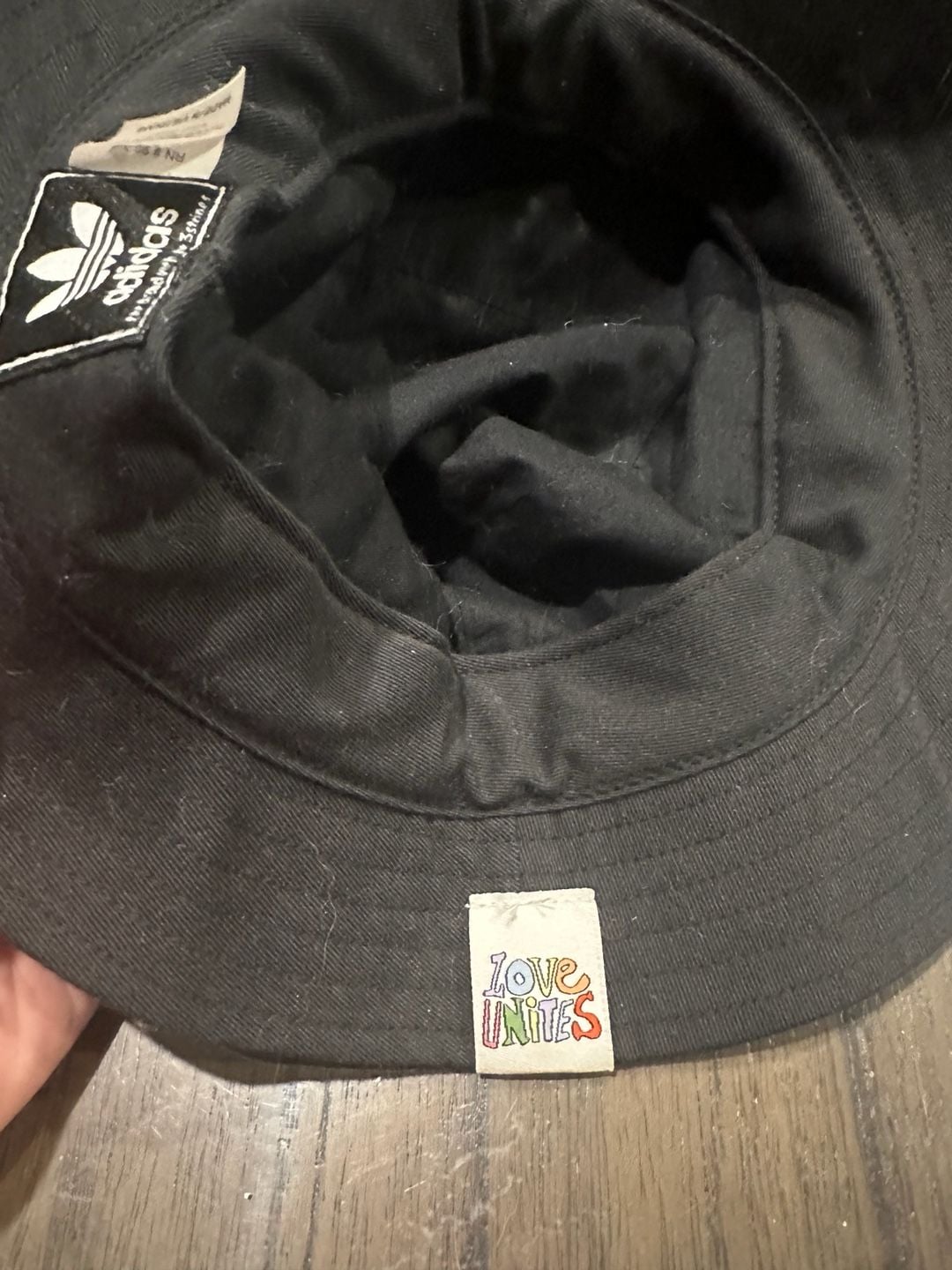 Adidas Love Unites Bucket Hat Black Unisex 6