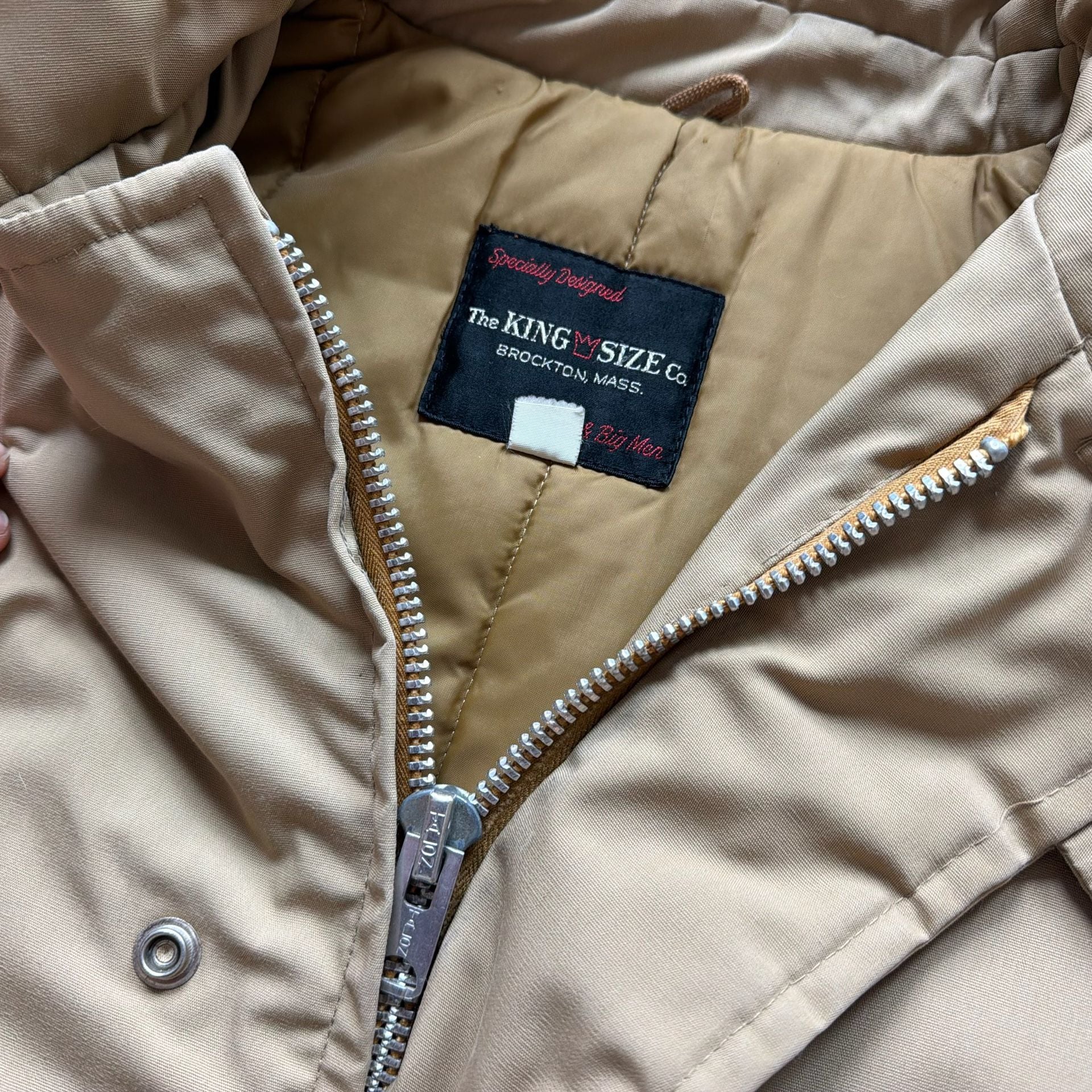 Rare 50s/60s The King Size Co. Heavy Canvas Longcoat 4