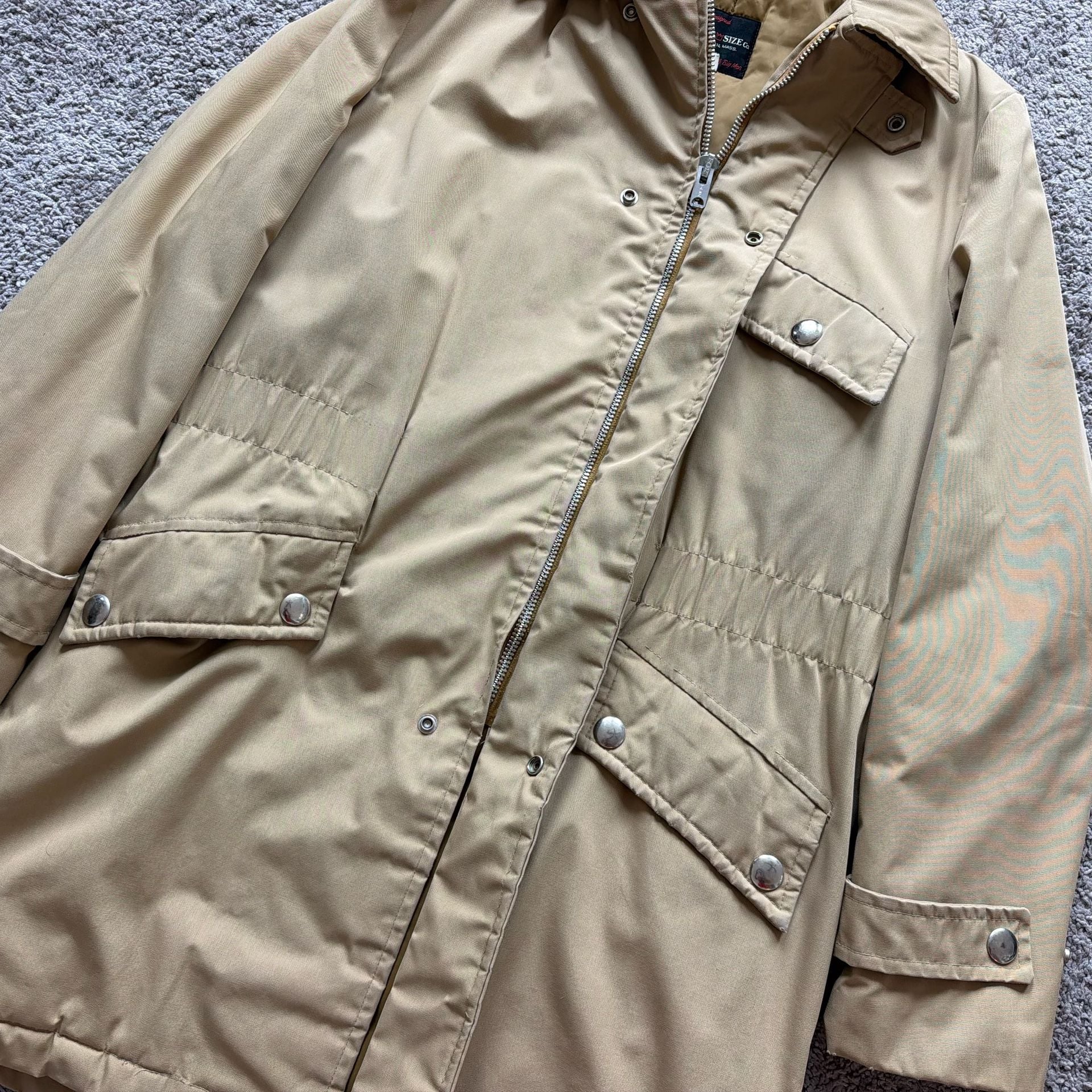 Rare 50s/60s The King Size Co. Heavy Canvas Longcoat 5