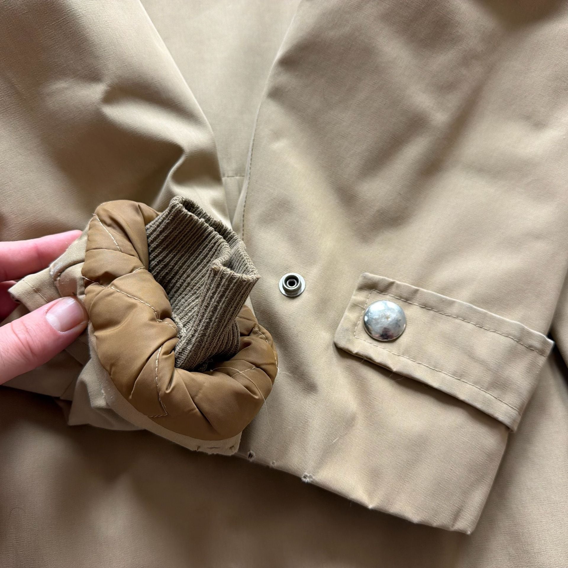 Rare 50s/60s The King Size Co. Heavy Canvas Longcoat 8