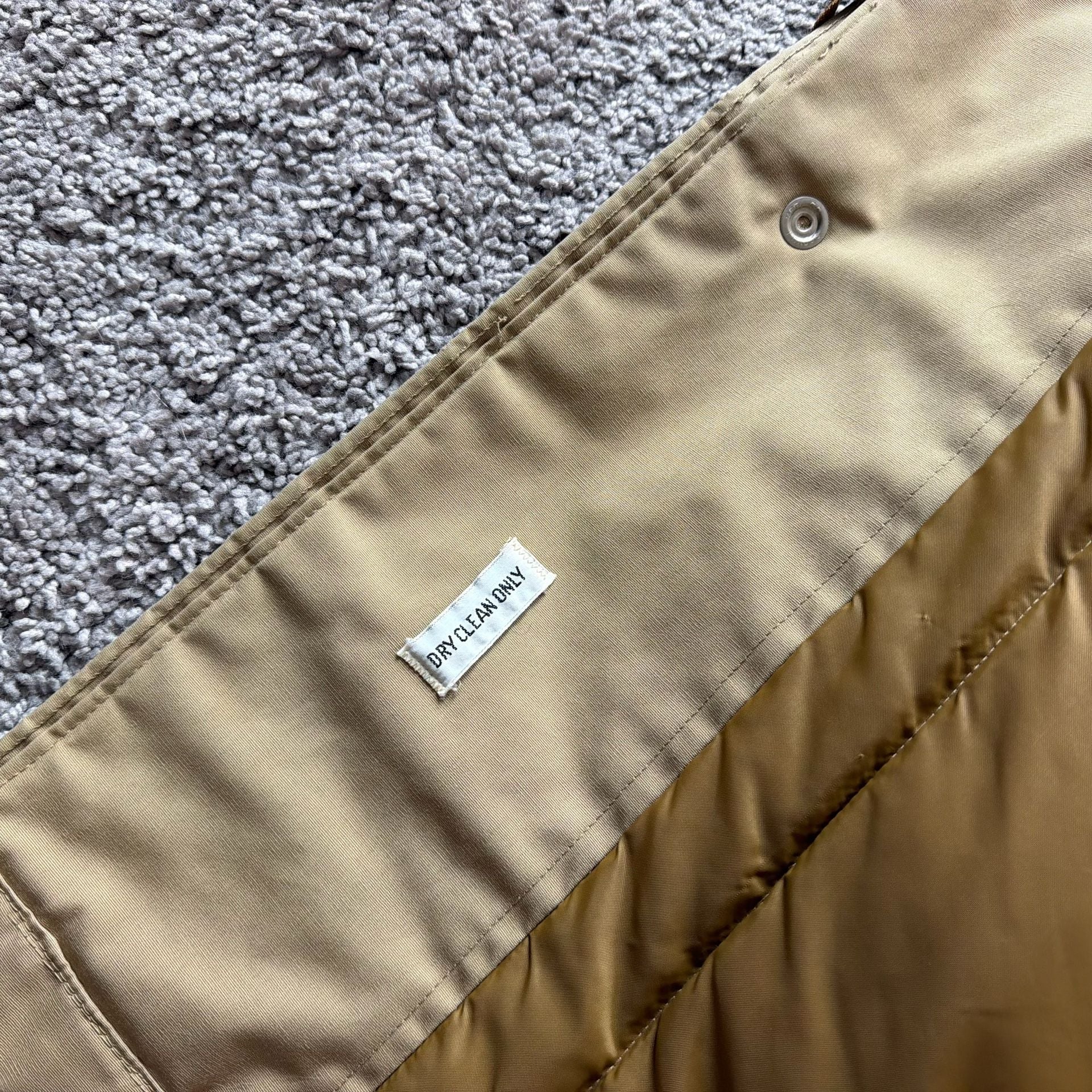 Rare 50s/60s The King Size Co. Heavy Canvas Longcoat 18