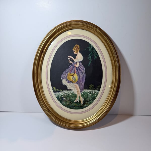 Marcel Le Boulte Framed Art Print - The Daisies Tell Vintage