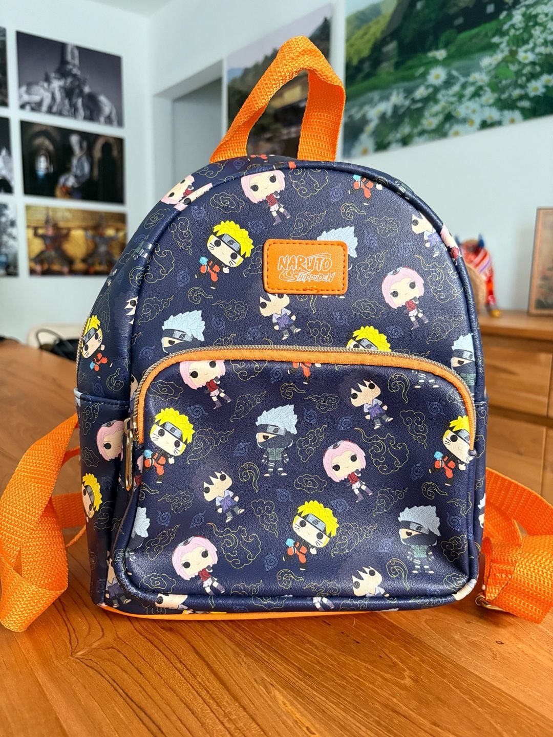 Funko Naruto Shippuden Characters AOP Mini Backpack Like New 2