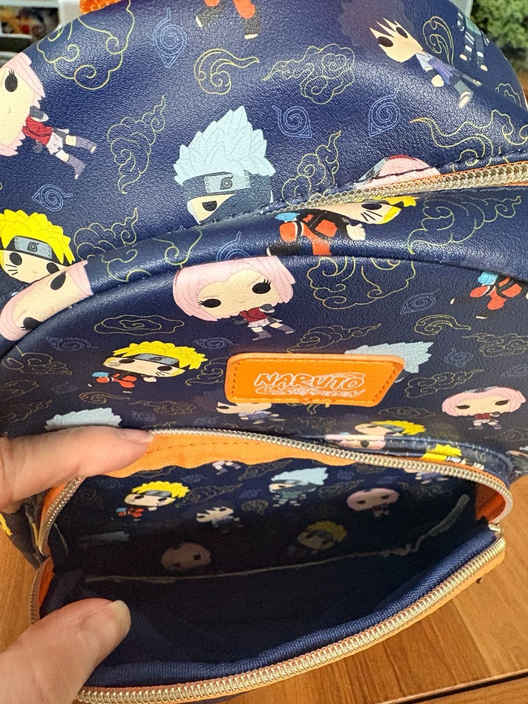 Funko Naruto Shippuden Characters AOP Mini Backpack Like New 11