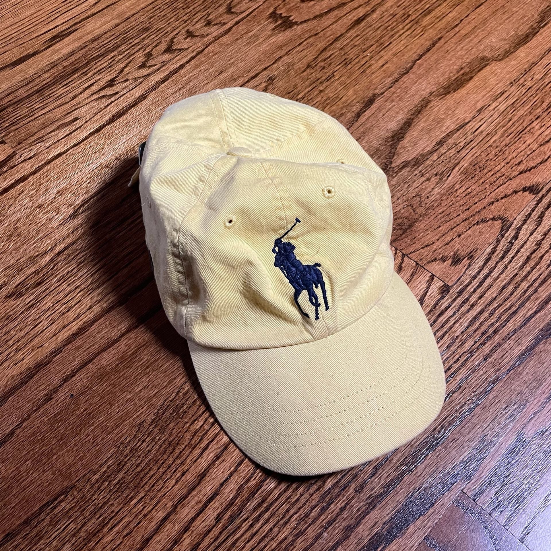 Polo Ralph Lauren Yellow Cotton Baseball Cap 3 MCMLXVII Hat 3