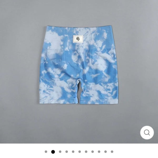 Darc Sport Everson Training Shorts Size Medium Blue Marble