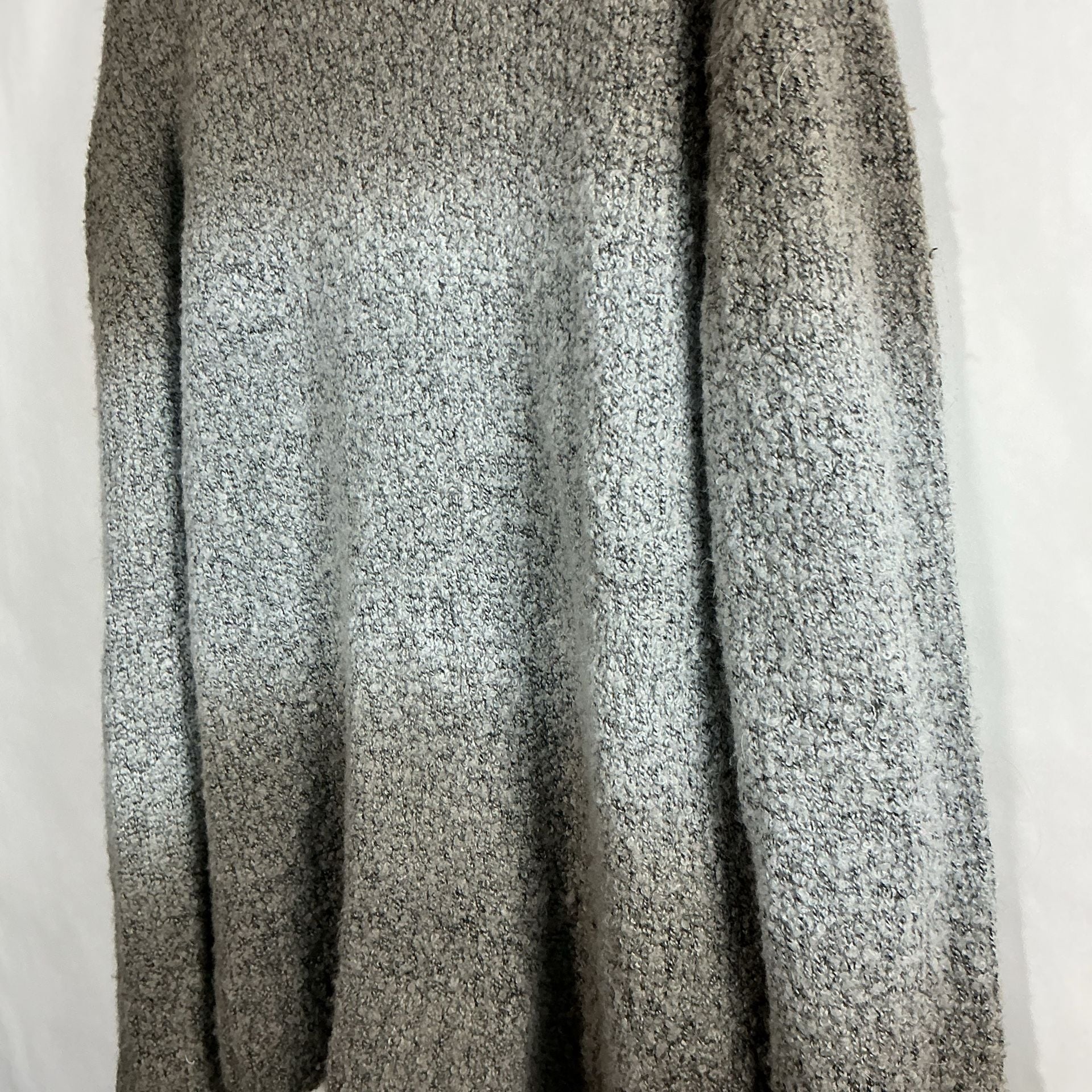 Brooklyn Calling Sweater Size M Ombre Fuzzy Knit Brown Gray 3