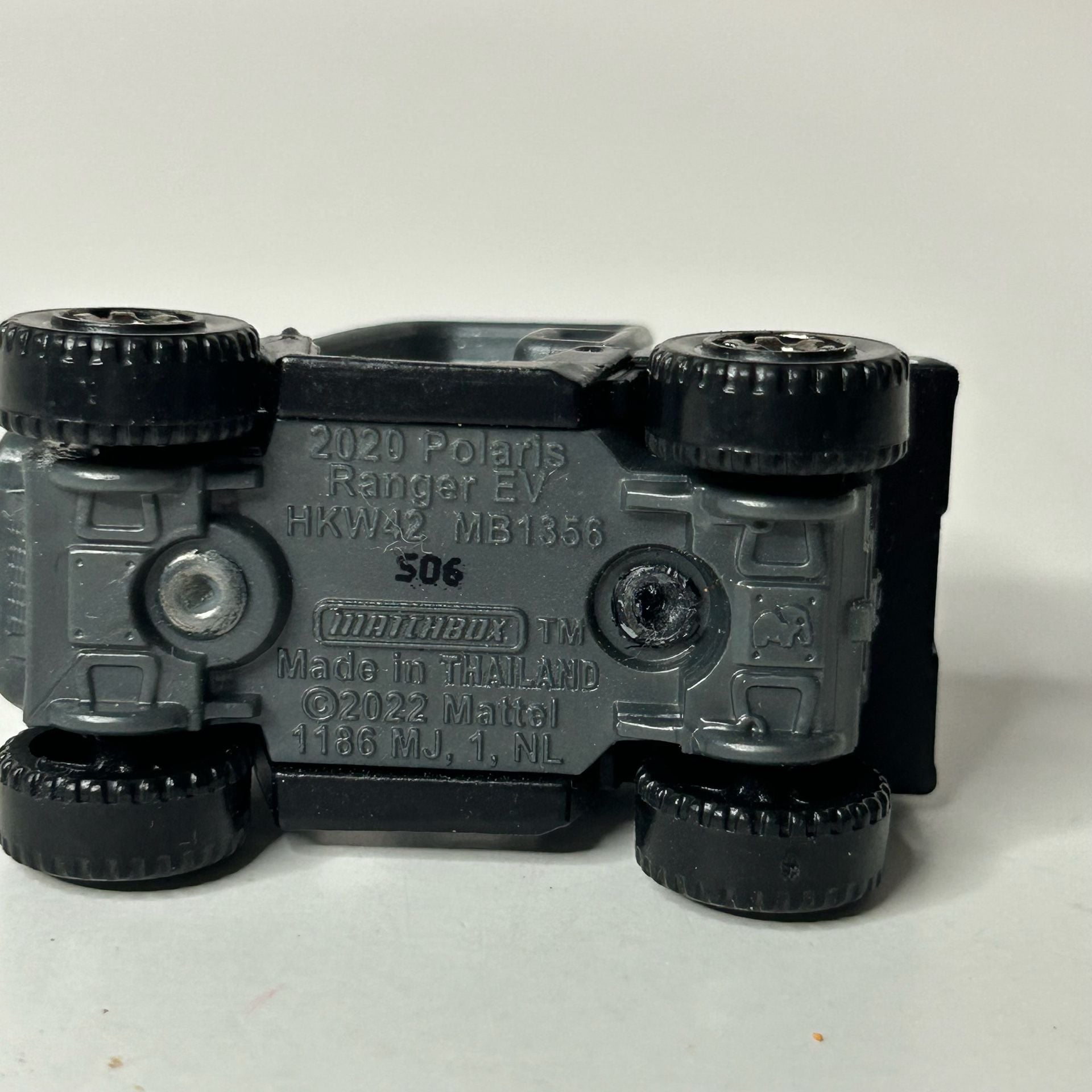 Matchbox Polaris Ranger Die-Cast Toy Car Black 7