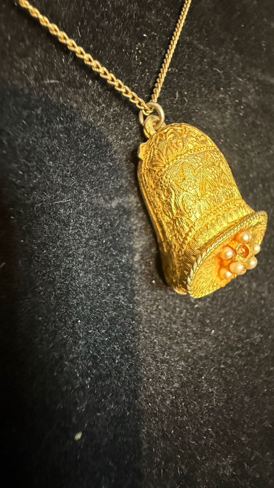Vivian Woodard Bell Locket necklace 6