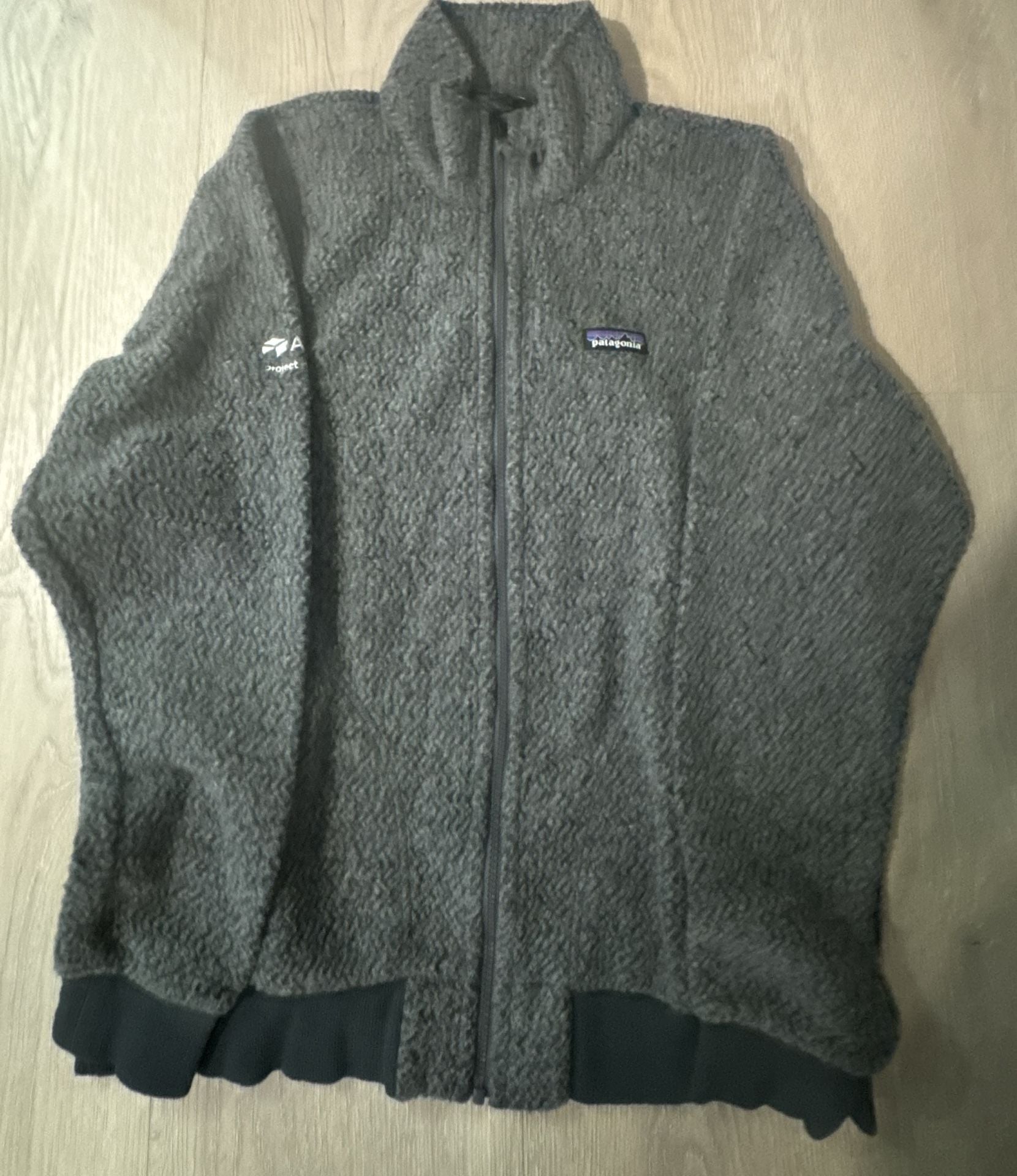 Patagonia Woolyester Fleece Jacket Size L Gray 3