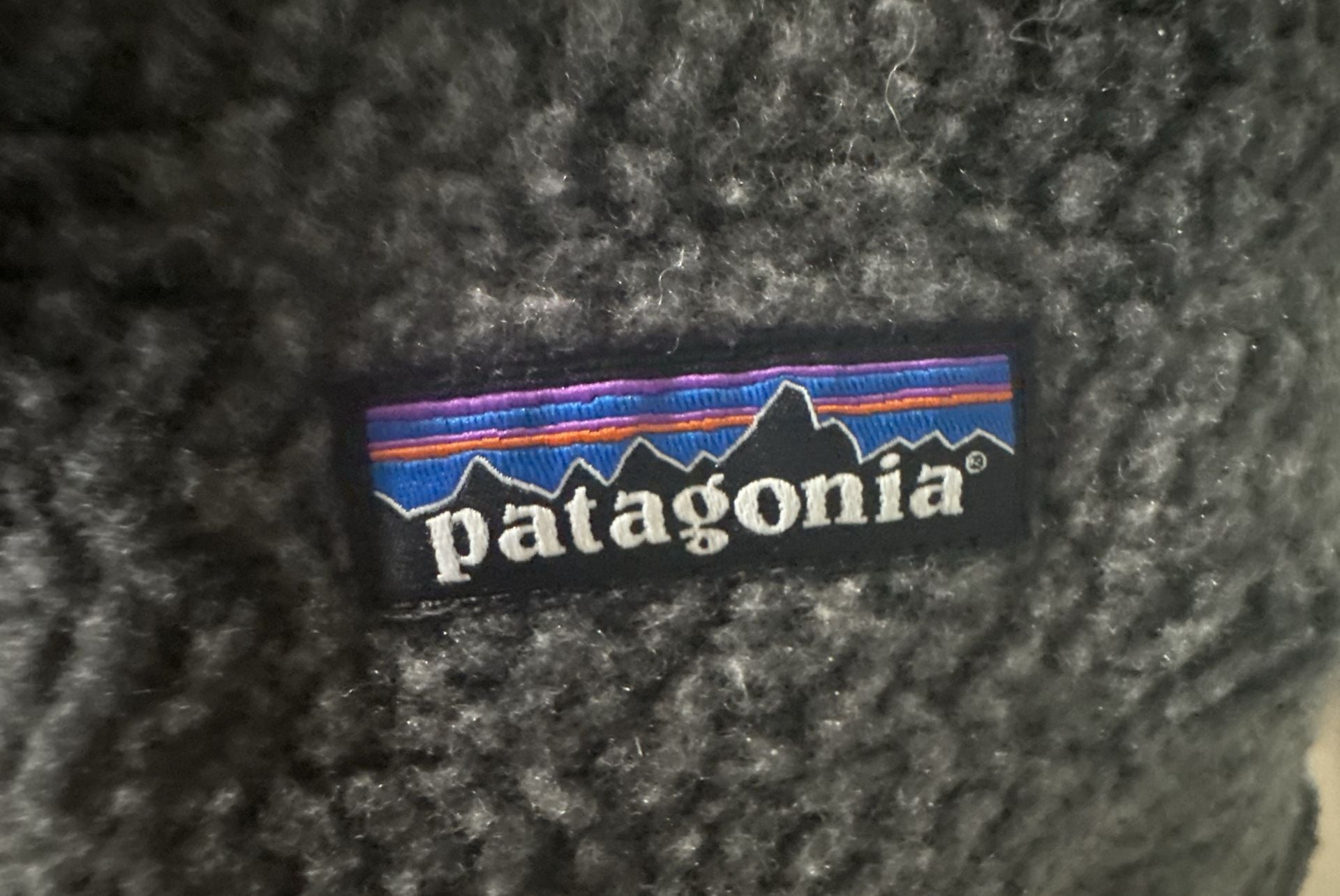 Patagonia Woolyester Fleece Jacket Size L Gray 5