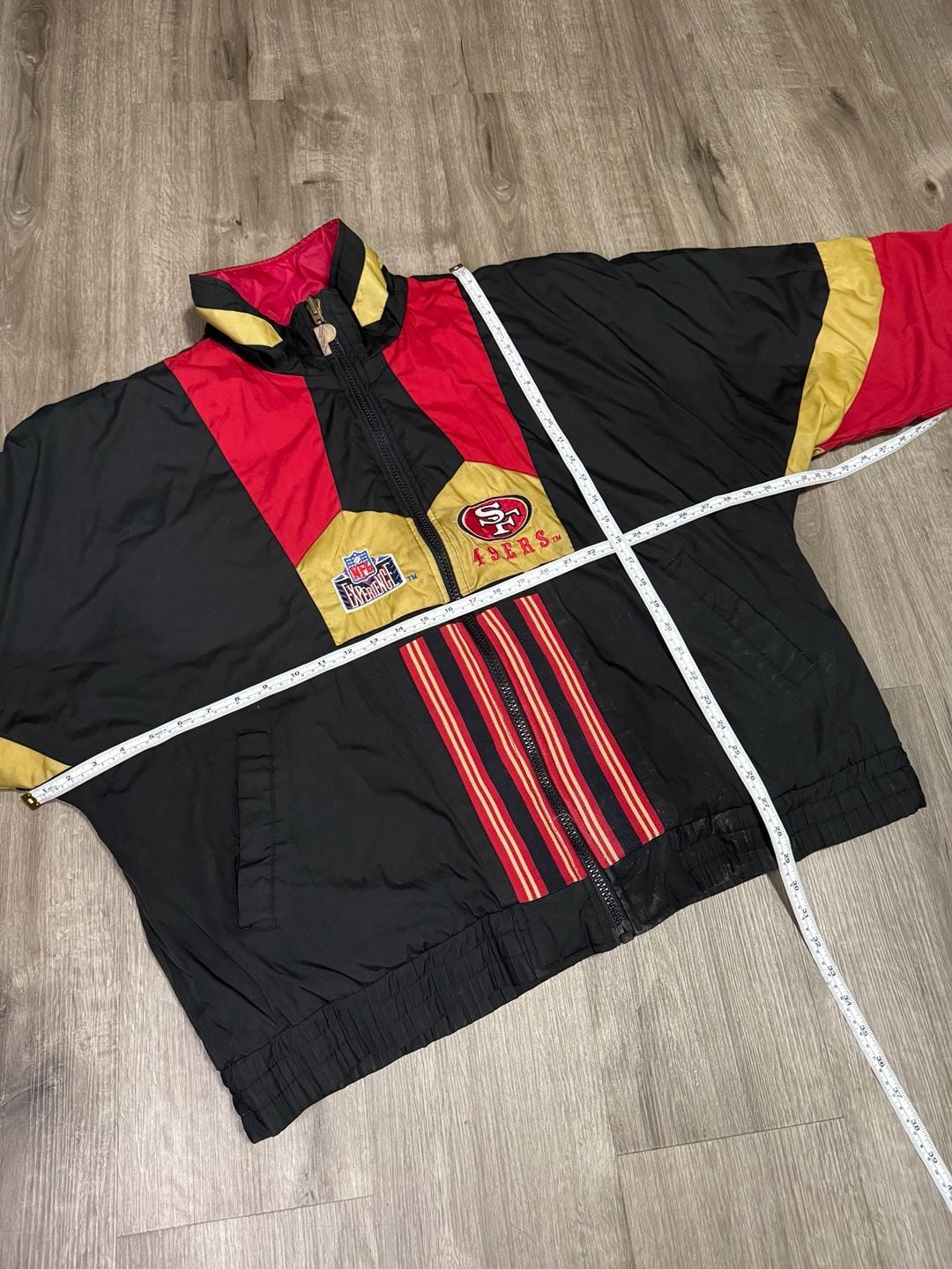 Vintage 90s Pro Player San Francisco 49ers NFL Jacket XL

 7