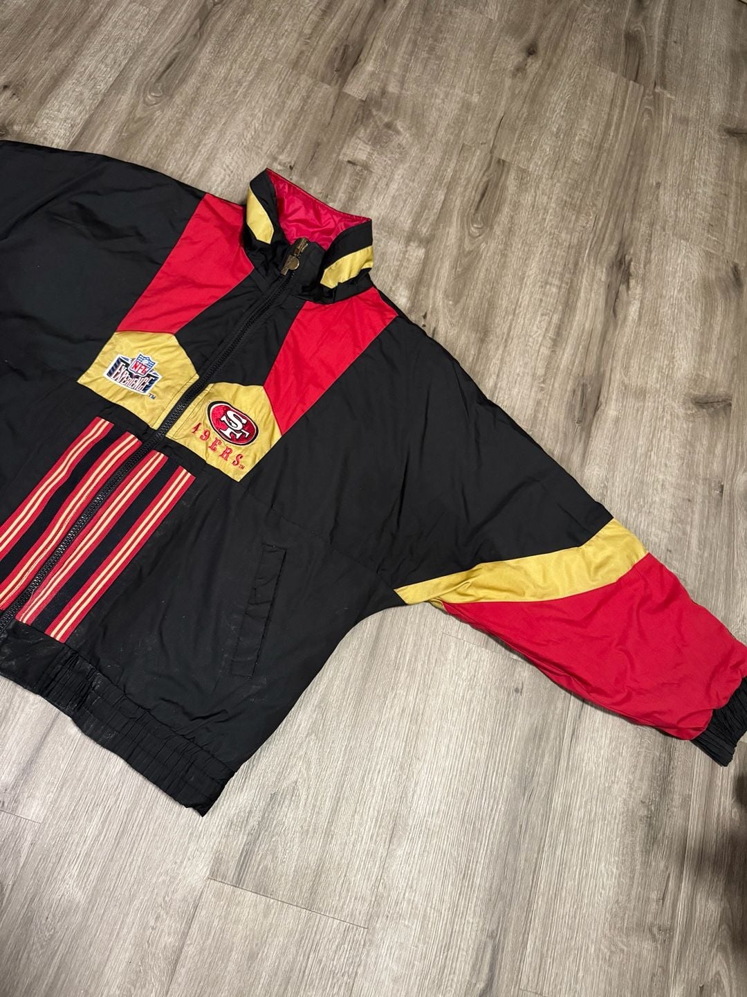 Vintage 90s Pro Player San Francisco 49ers NFL Jacket XL

 8