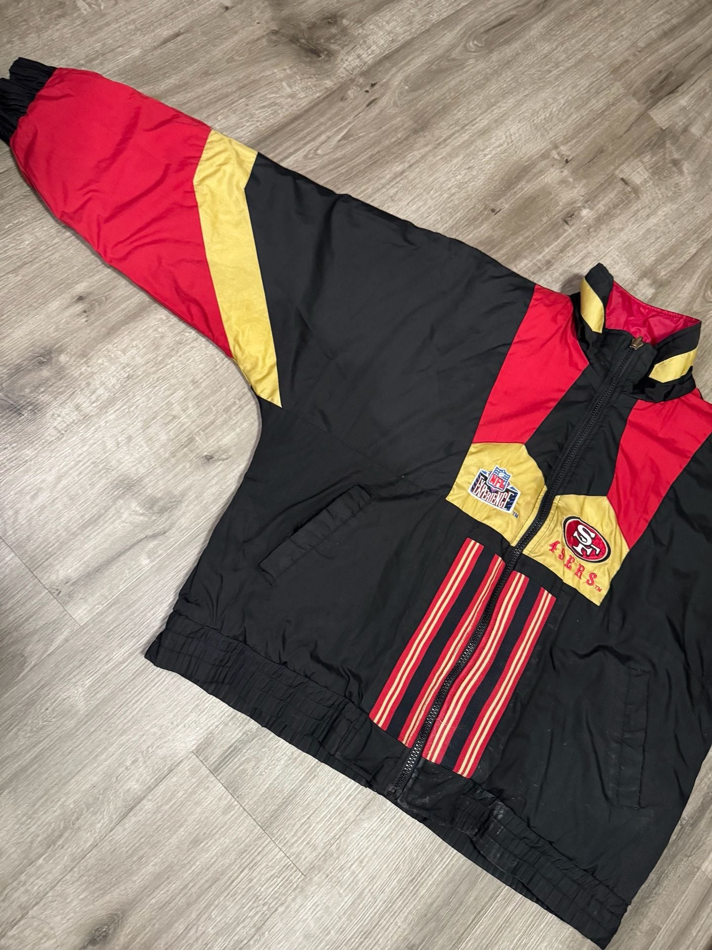 Vintage 90s Pro Player San Francisco 49ers NFL Jacket XL

 9