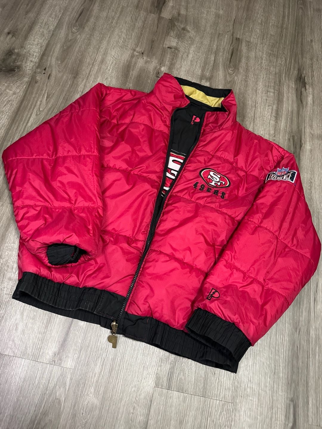 Vintage 90s Pro Player San Francisco 49ers NFL Jacket XL

 13