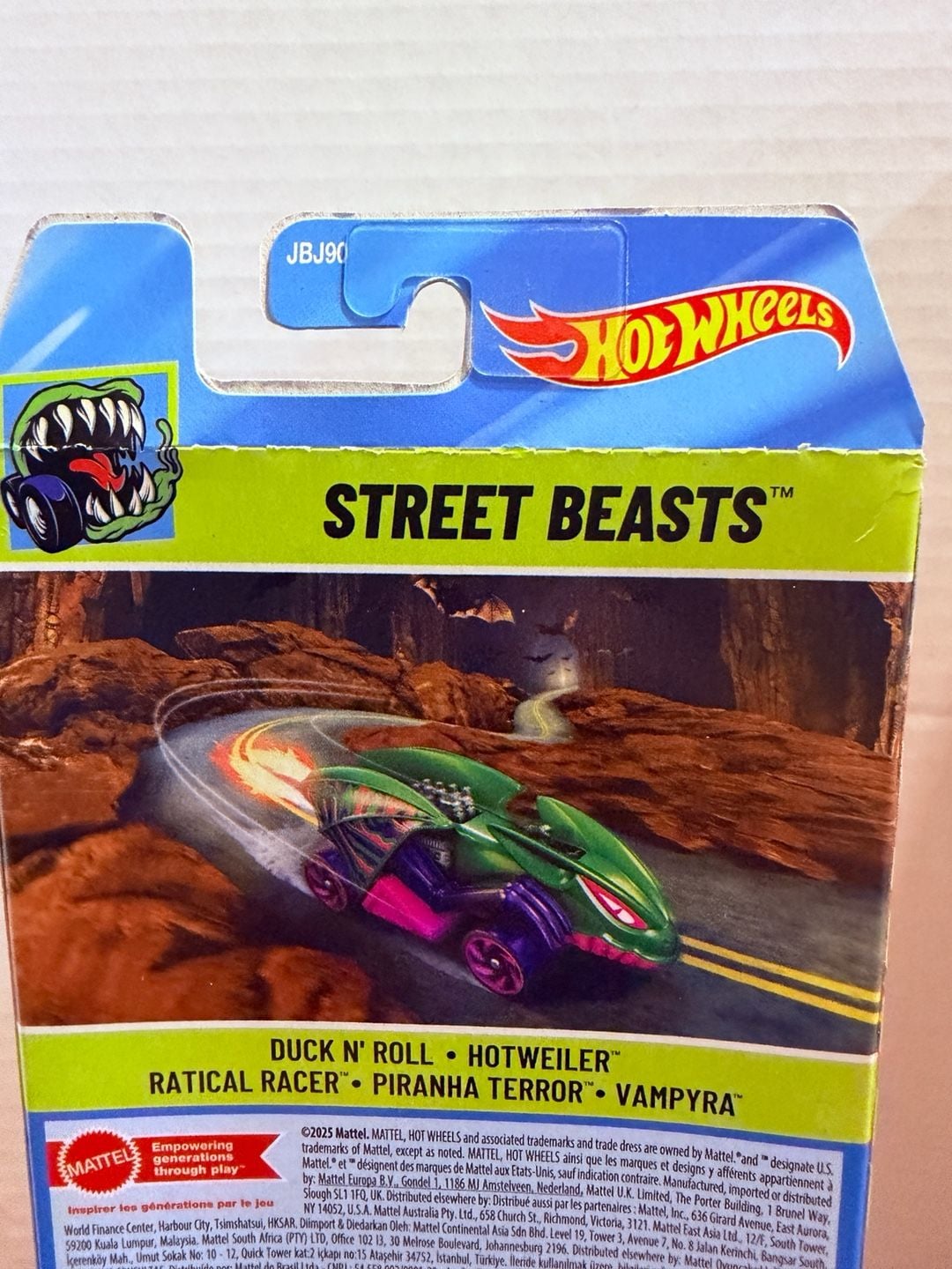 Hot Wheels Street Beasts 5-Car Pack Diecast Vehicles 6