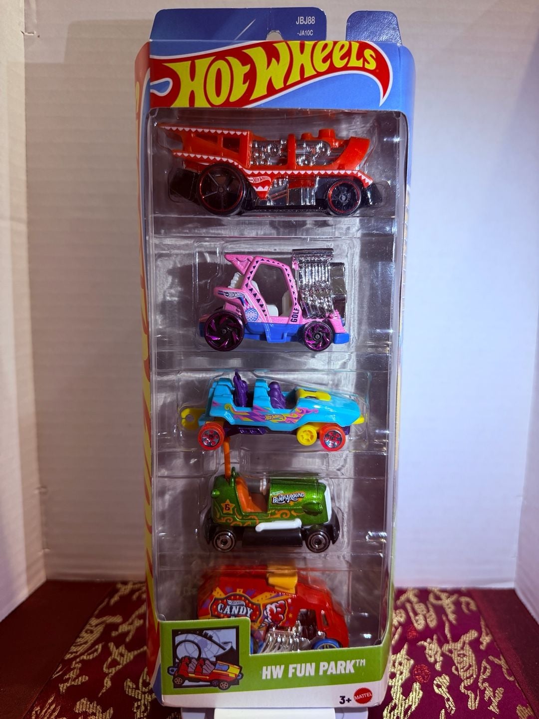 Hot Wheels HW Fun Park 5-Pack Die-Cast Cars New 1