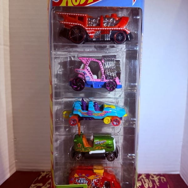Hot Wheels HW Fun Park 5-Pack Die-Cast Cars New