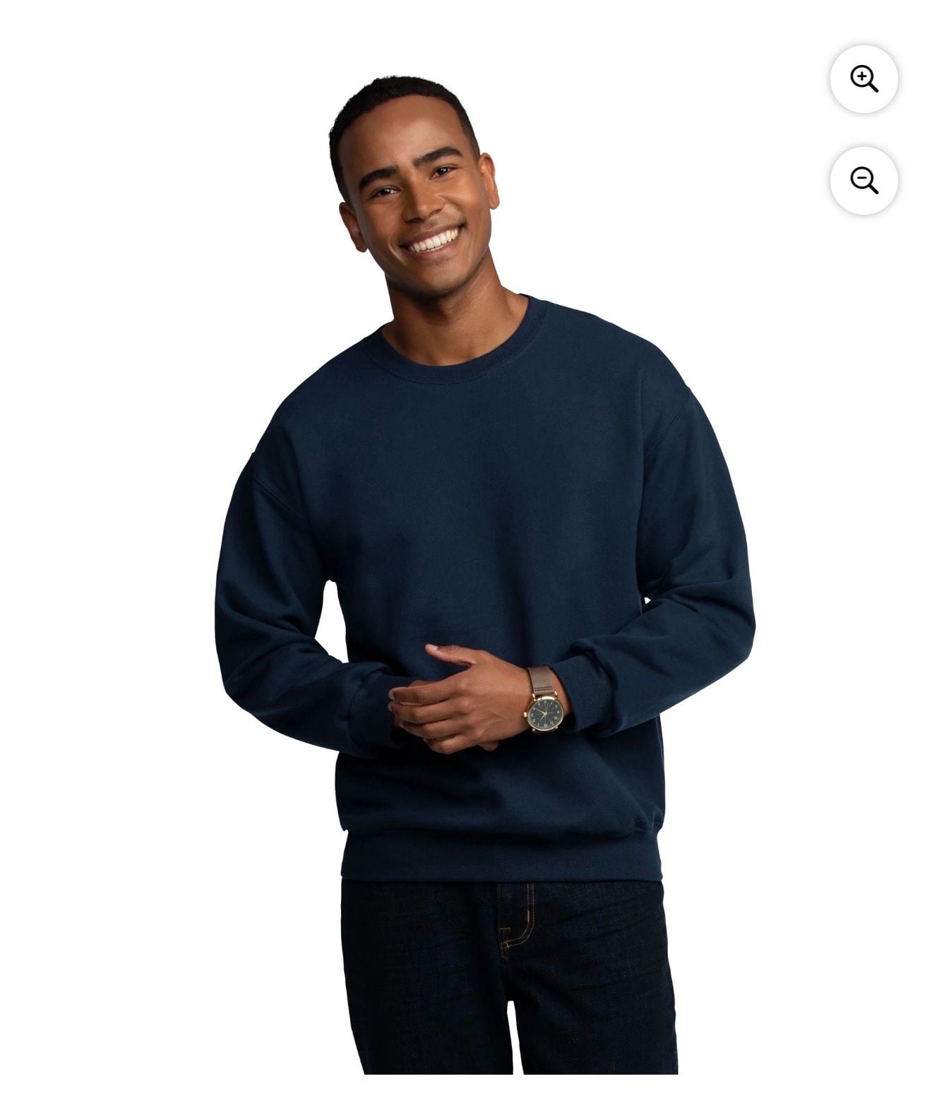 Fruit of the Loom Men's EverSoft Fleece Crew Sweatshirt. Size 3XL. New with Tag 2