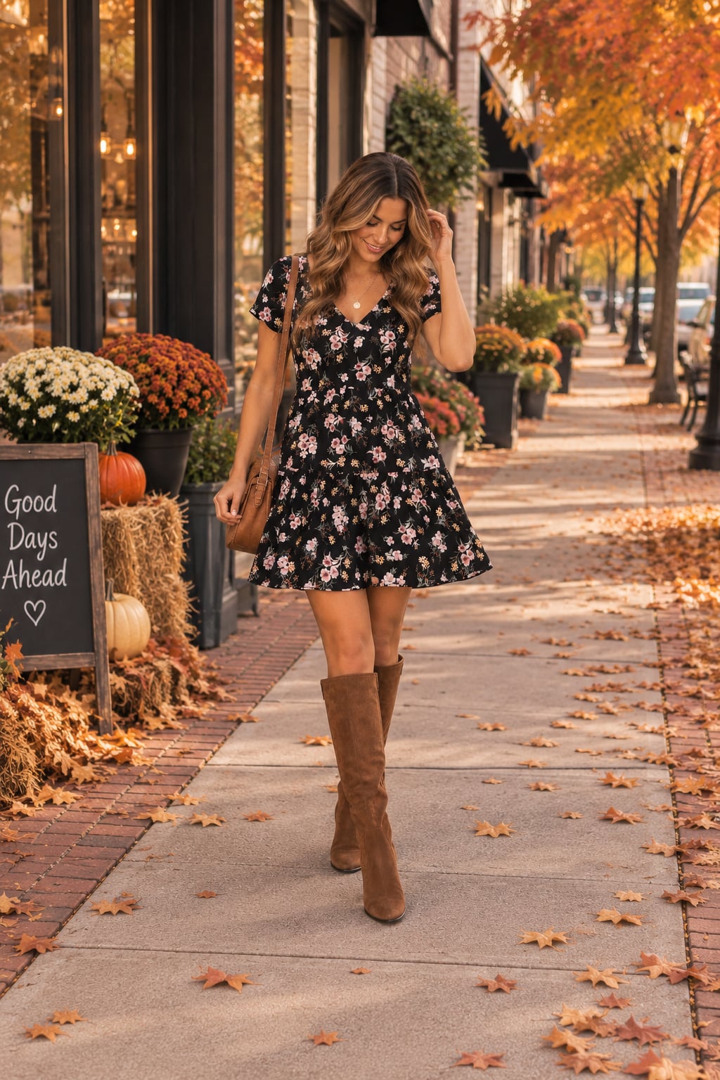 Saltwater Luxe Black Floral Print Mini Dress XS 2