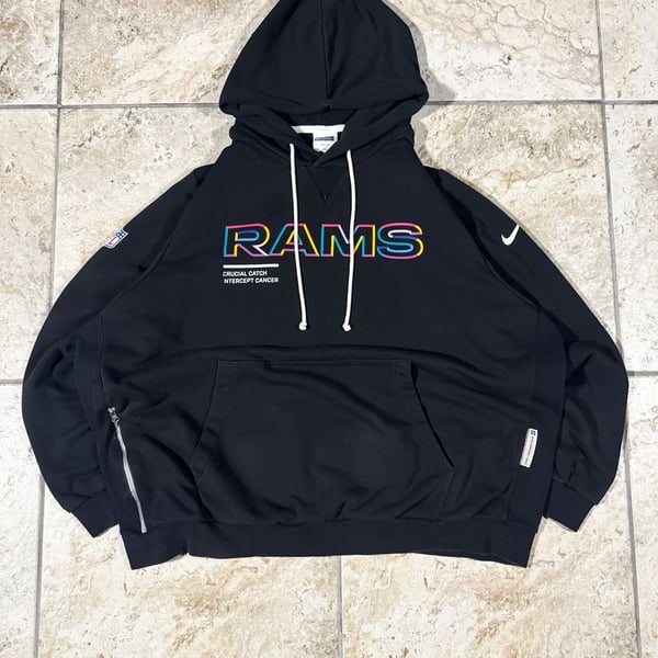 Nike Los Angeles Rams Crucial Catch Hoodie Black