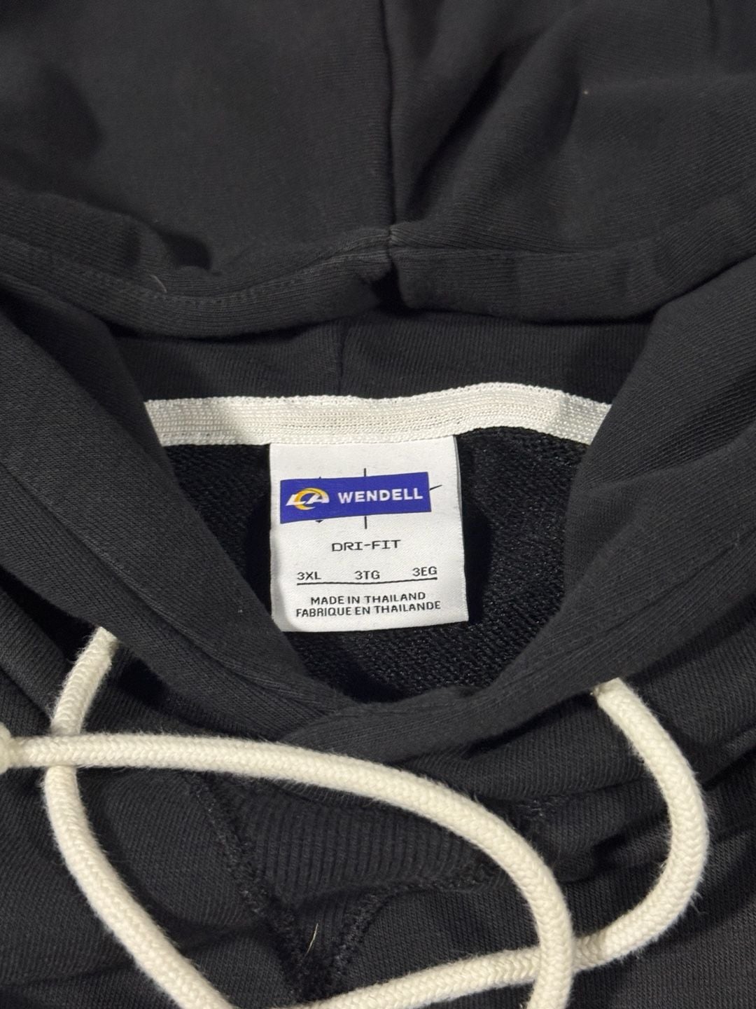 Nike Los Angeles Rams Crucial Catch Hoodie Black 7