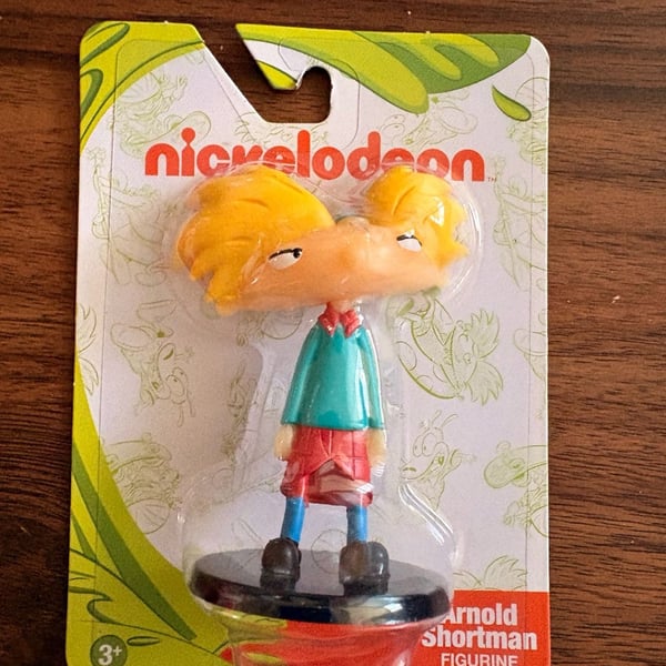 Monogram Nickelodeon Hey Arnold Shortman Figurine New