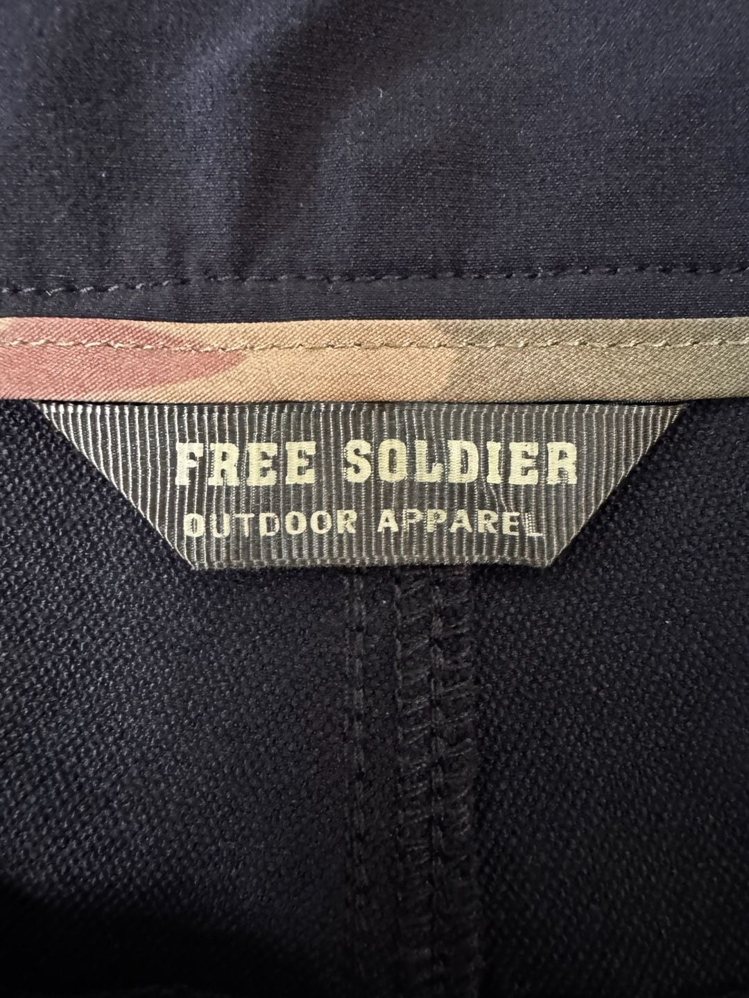 Free Soldier Cargo Hiking Shorts Size 34 Black Quick Dry 5