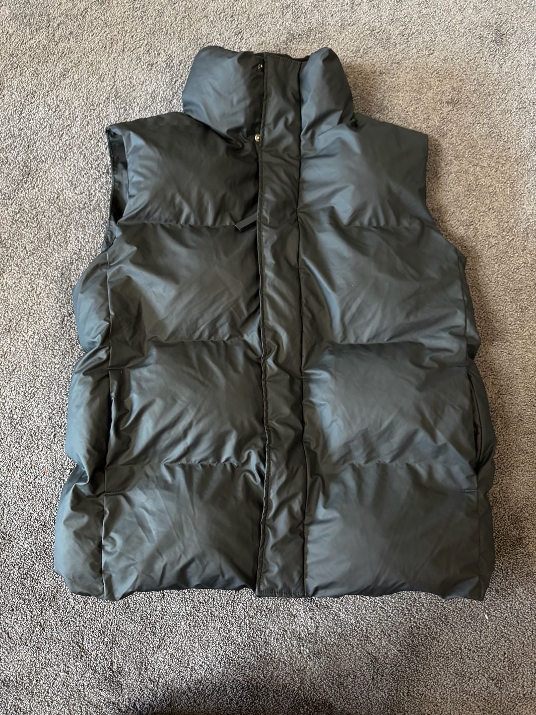 Rains Puffer Vest Size M Black Insulated Waterproof 5