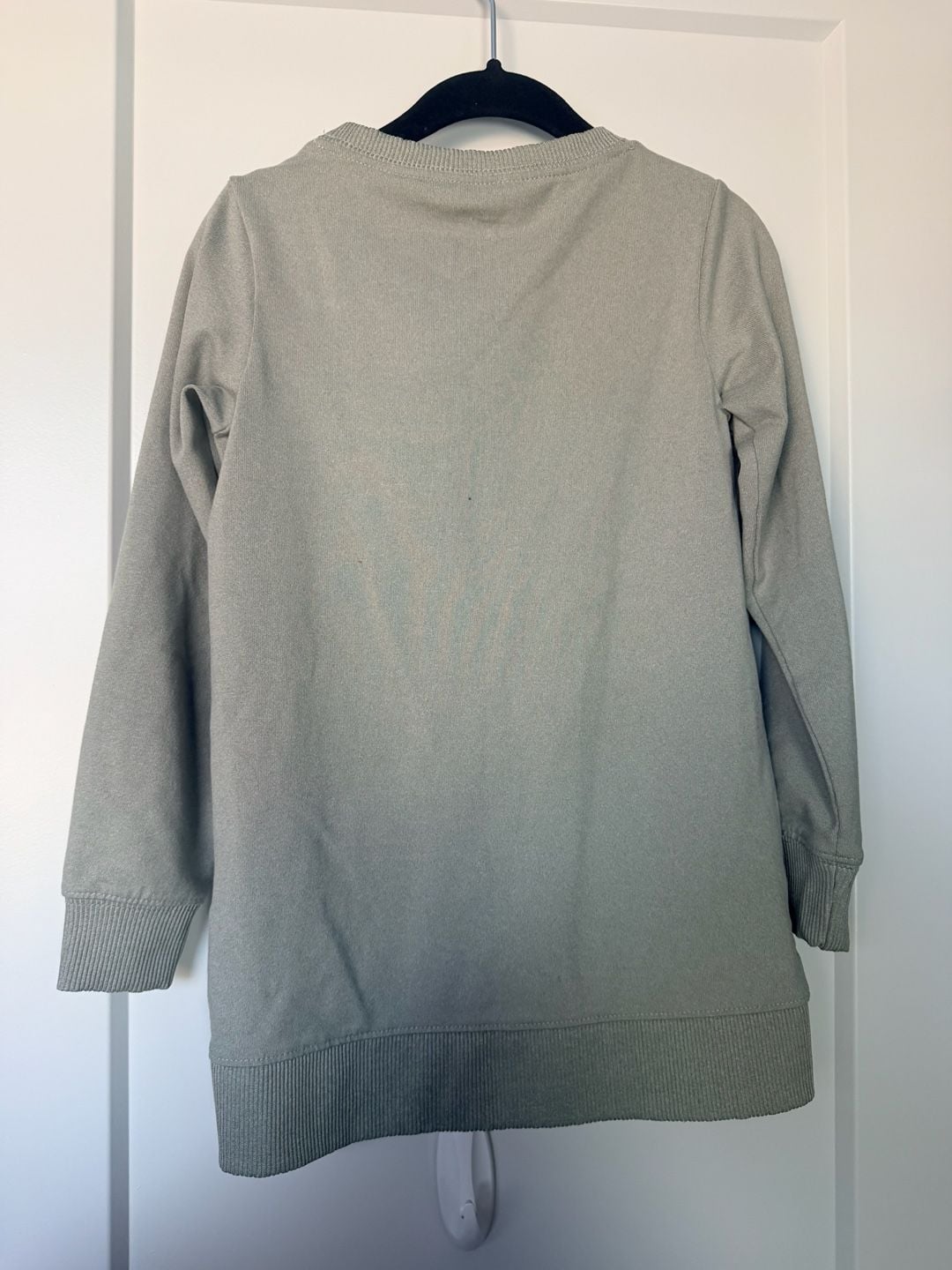 Nike Dri-Fit Crossover Tunic Size XS Grey Long Sleeve Sweatshirt_167 7