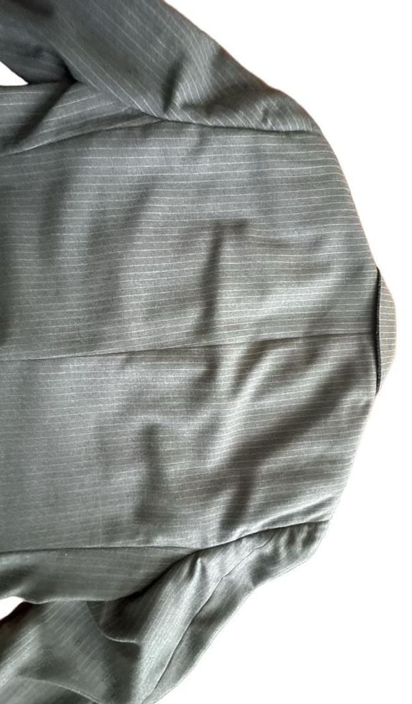 Vintage Hart Schaffner Marx Raleighs Dark Gray Pinstripe Blazer 40/42 8