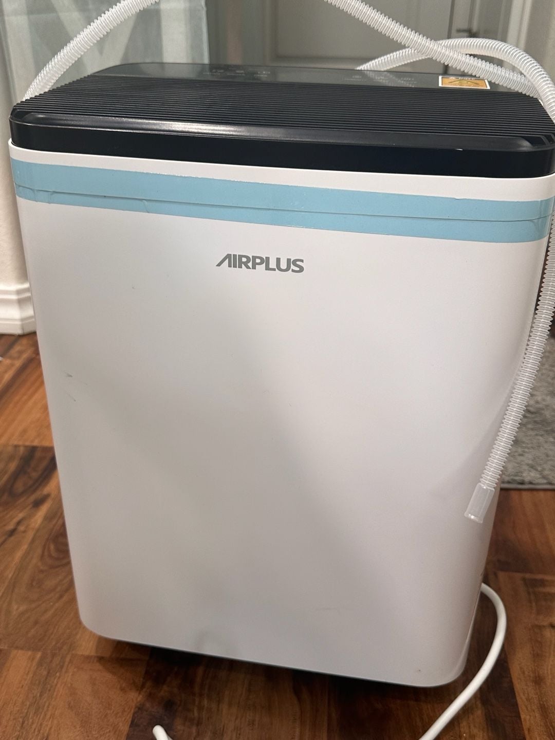 Airplus Portable Dehumidifier White Black Digital Display 6