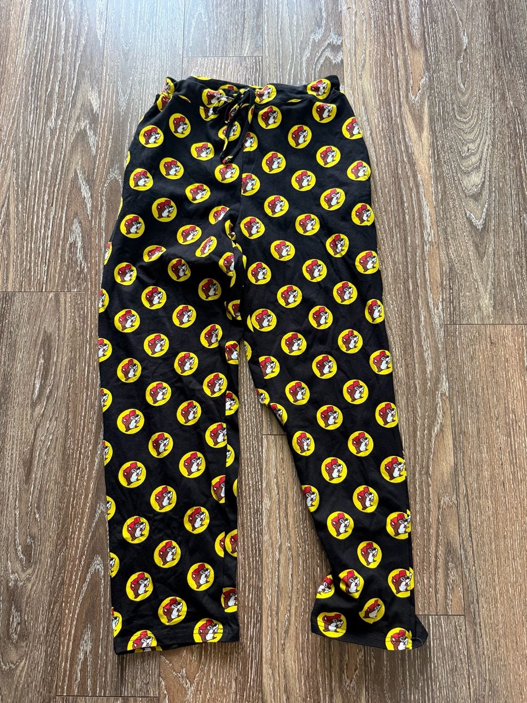 Buc-ee's Black Pajama Pants Size M 2