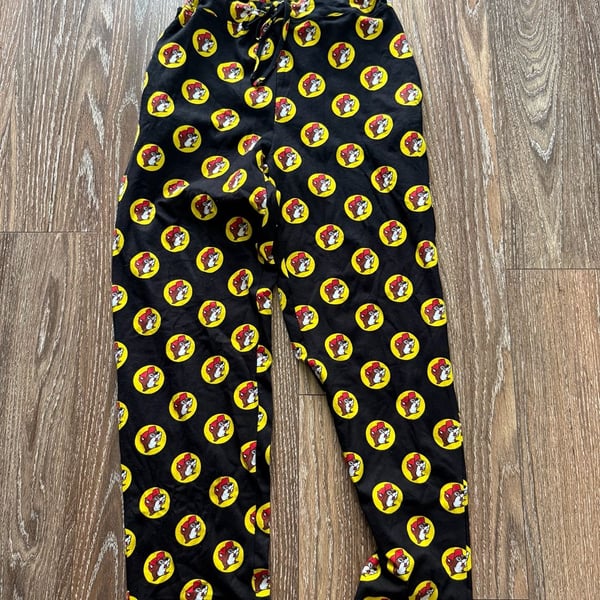 Buc-ee's Black Pajama Pants Size M