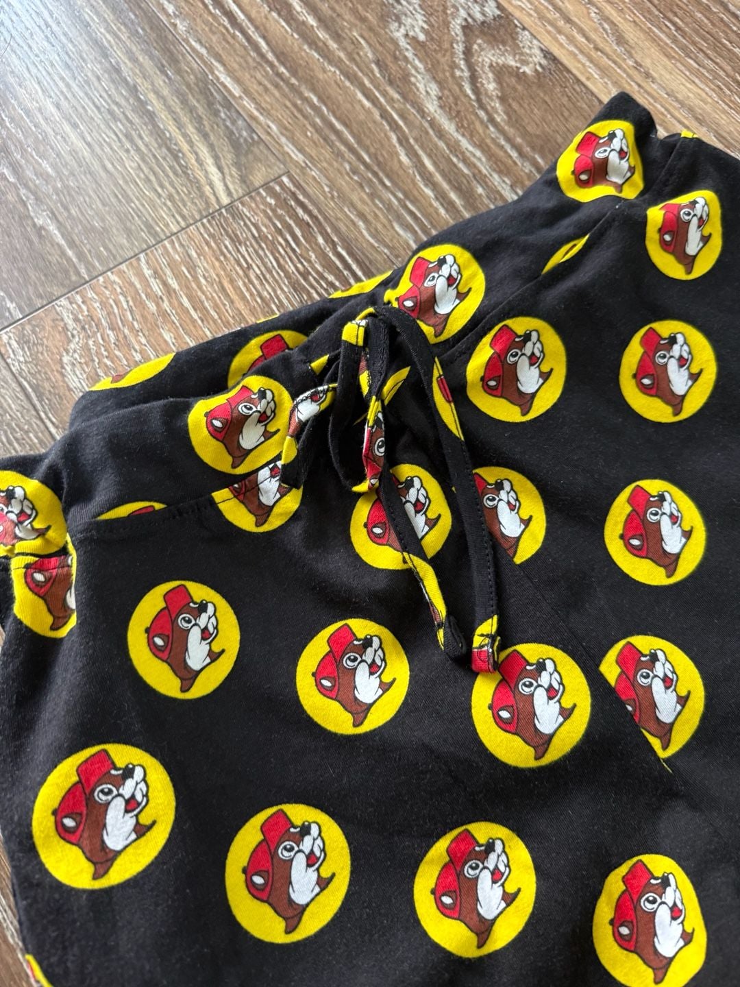 Buc-ee's Black Pajama Pants Size M 3